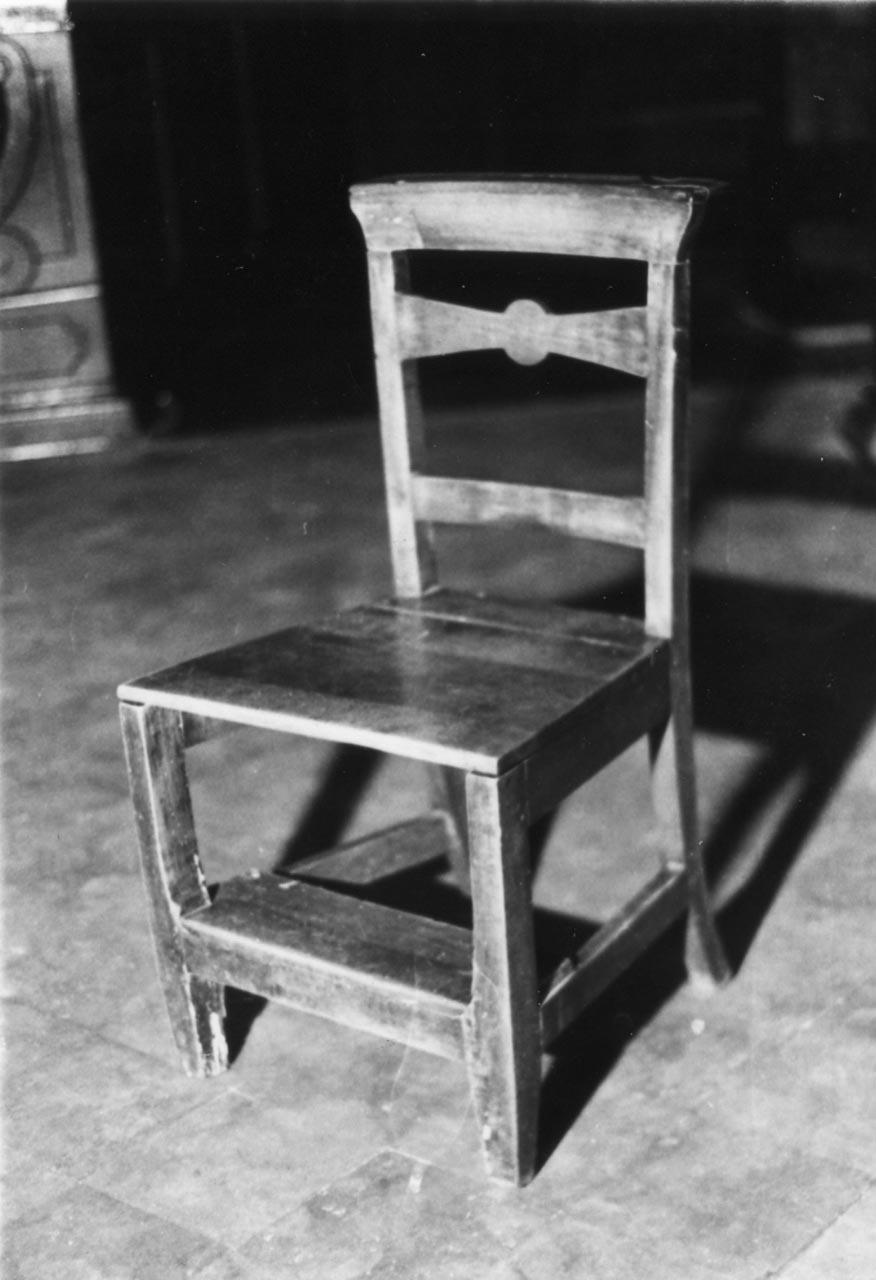 sedia - bottega reggiana (sec. XIX)