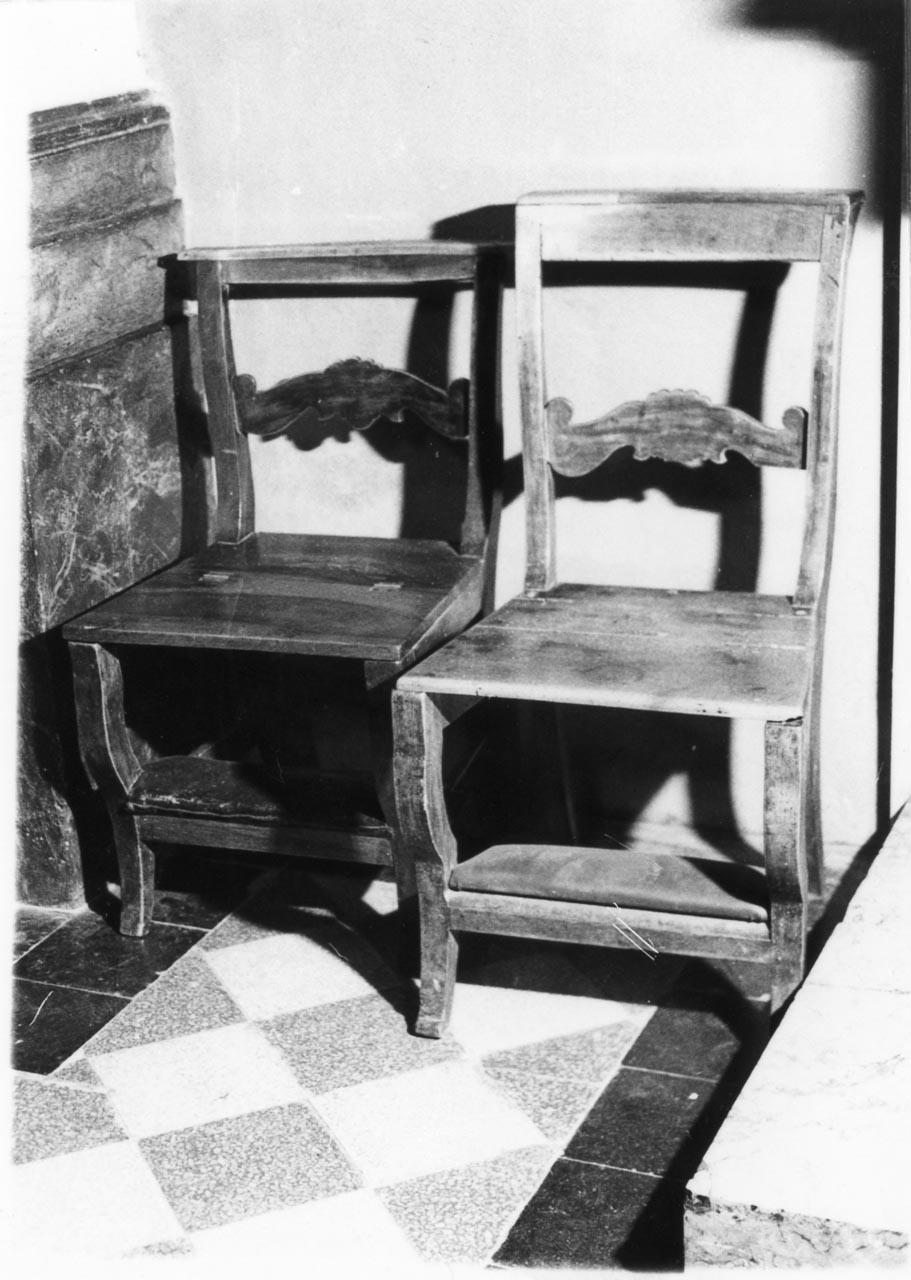 sedia, serie - bottega reggiana (sec. XIX)