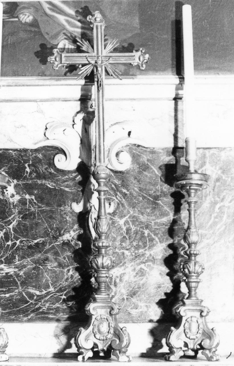 candeliere, serie - bottega reggiana (sec. XVIII, sec. XIX)