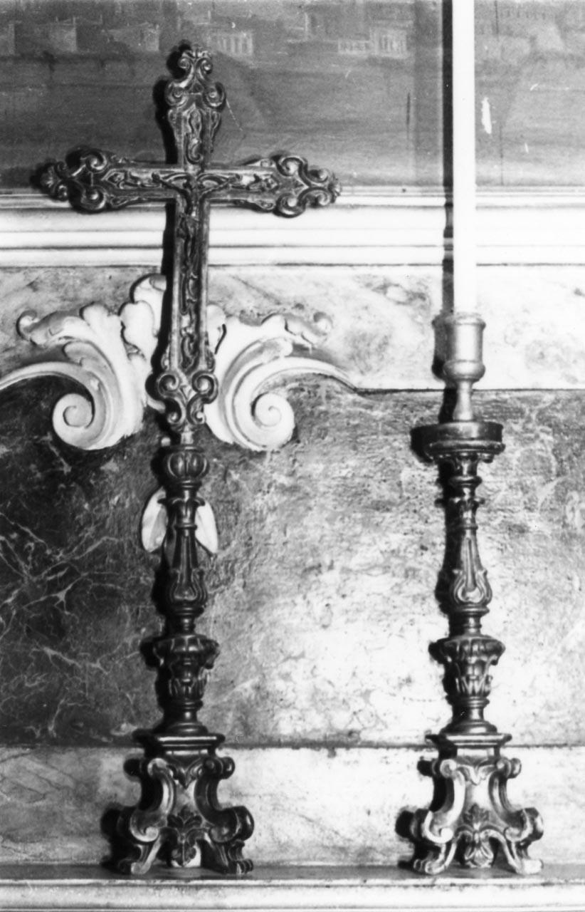 candeliere, serie - bottega reggiana (sec. XVIII)