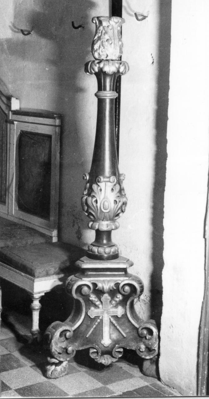 candeliere - bottega reggiana (sec. XIX)