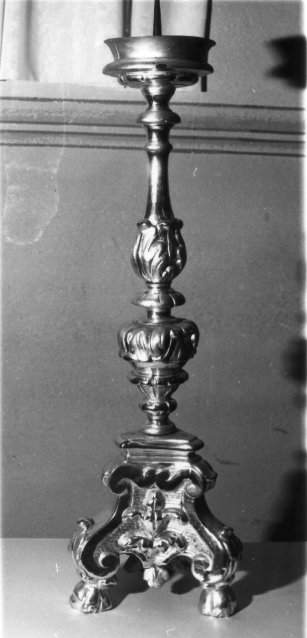 candeliere, serie - bottega reggiana (sec. XIX)