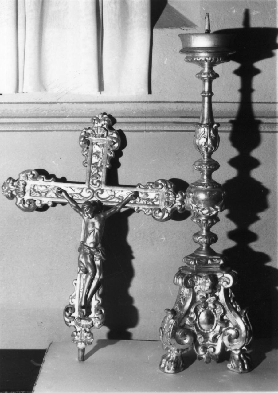 candeliere, serie - bottega reggiana (sec. XIX)