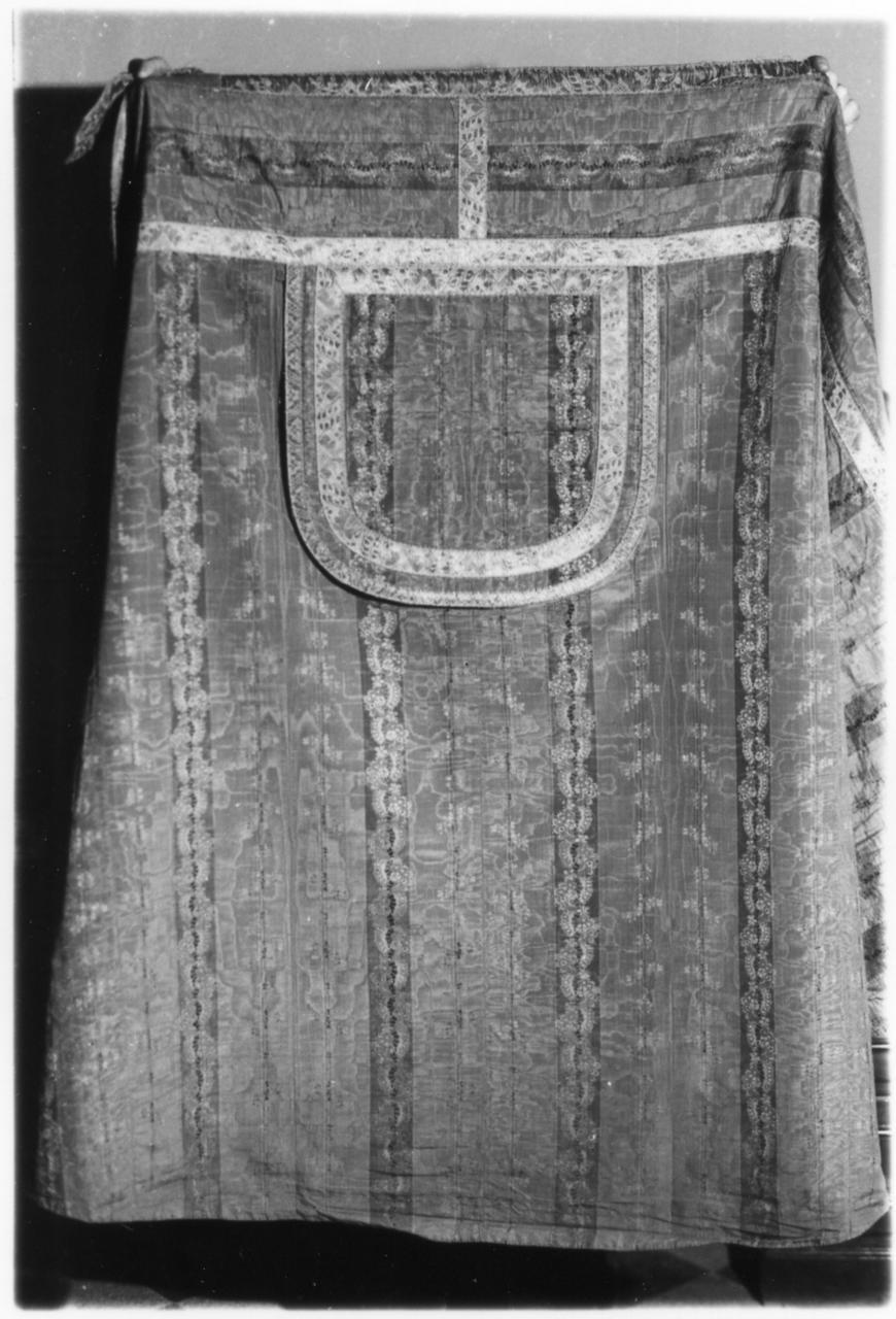 piviale - manifattura emiliana (fine sec. XVIII)