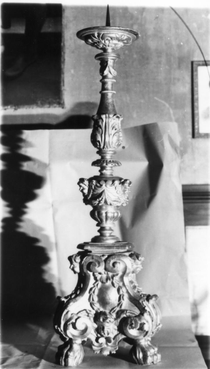 candeliere, serie - bottega reggiana (sec. XIX)