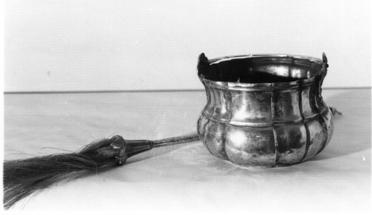 secchiello per l'acqua benedetta - bottega emiliana (sec. XVIII)