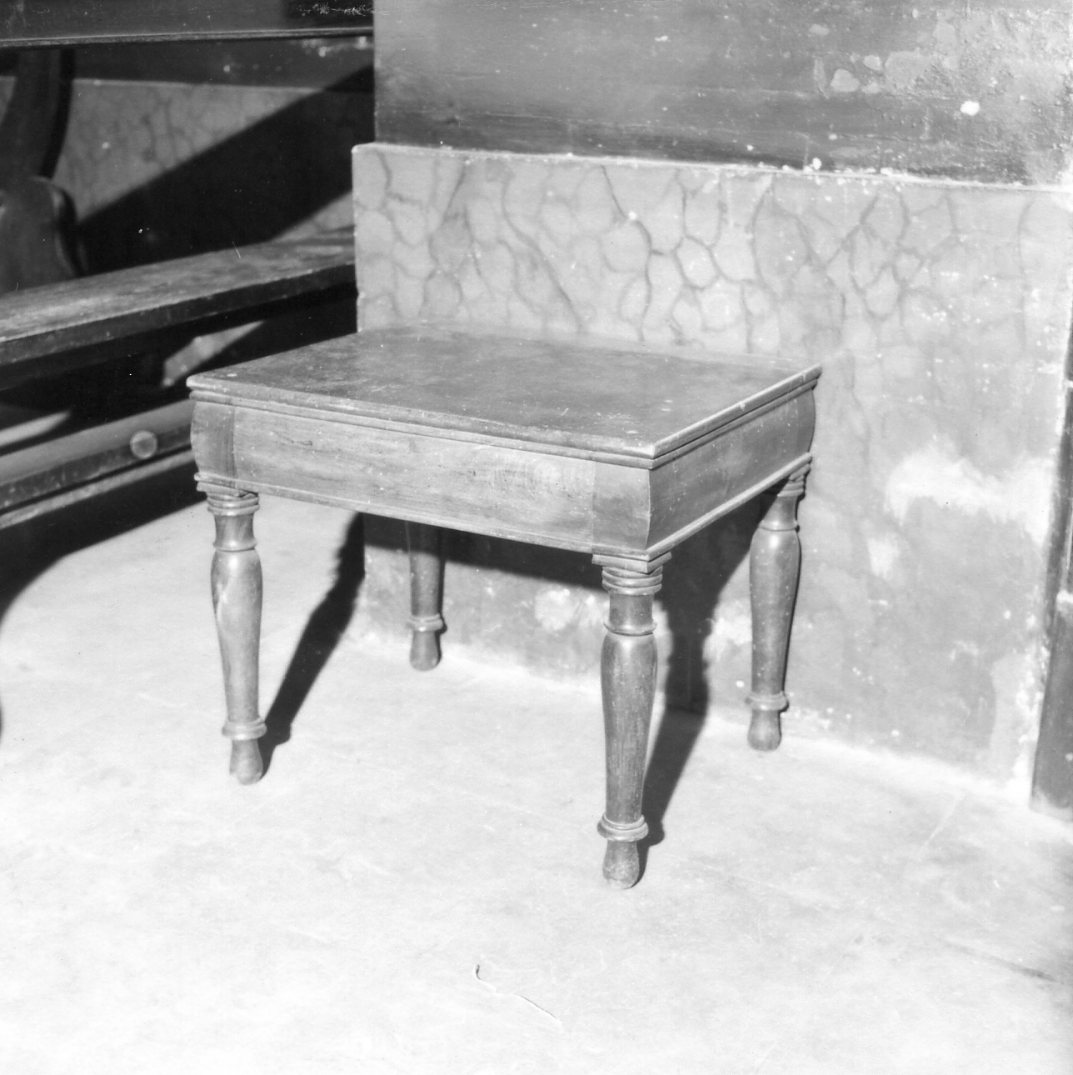 tavolino - bottega reggiana (sec. XIX)