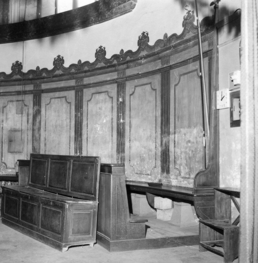 inginocchiatoio - bottega reggiana (fine sec. XIX)