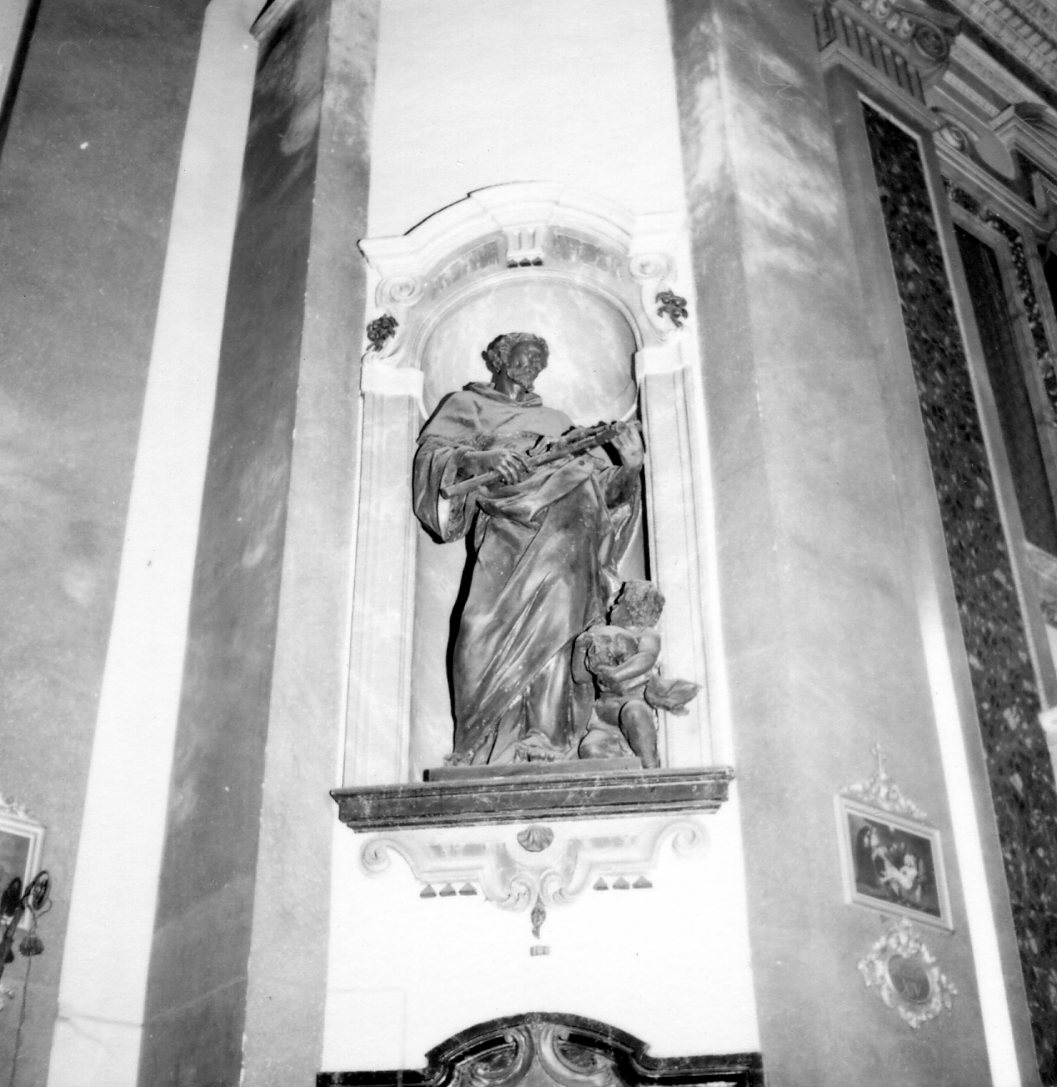 San Francesco d'Assisi (statua) di Traeri Antonio detto Cestellino (attribuito) (inizio sec. XVIII)