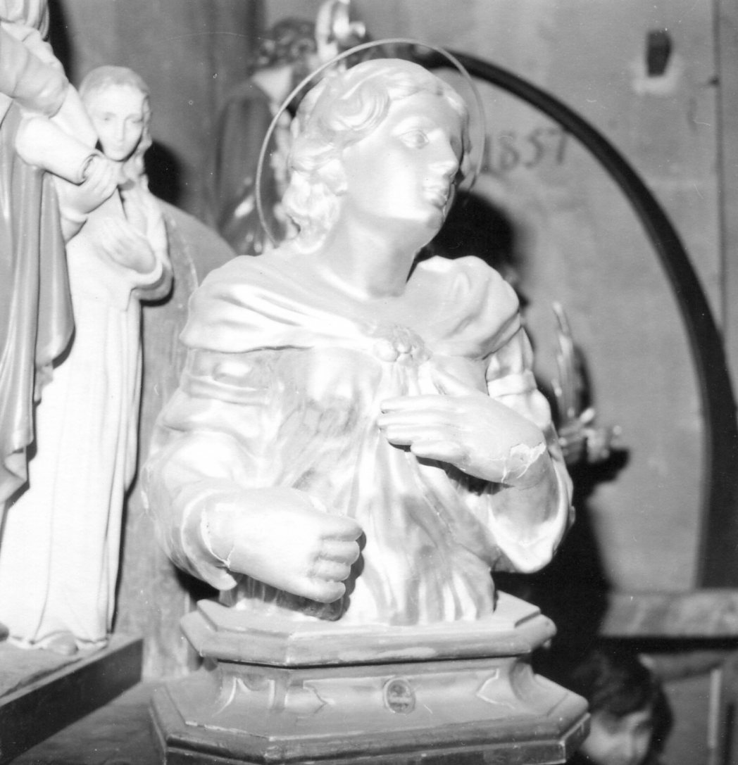 reliquiario - a busto, serie - bottega emiliana (sec. XIX)