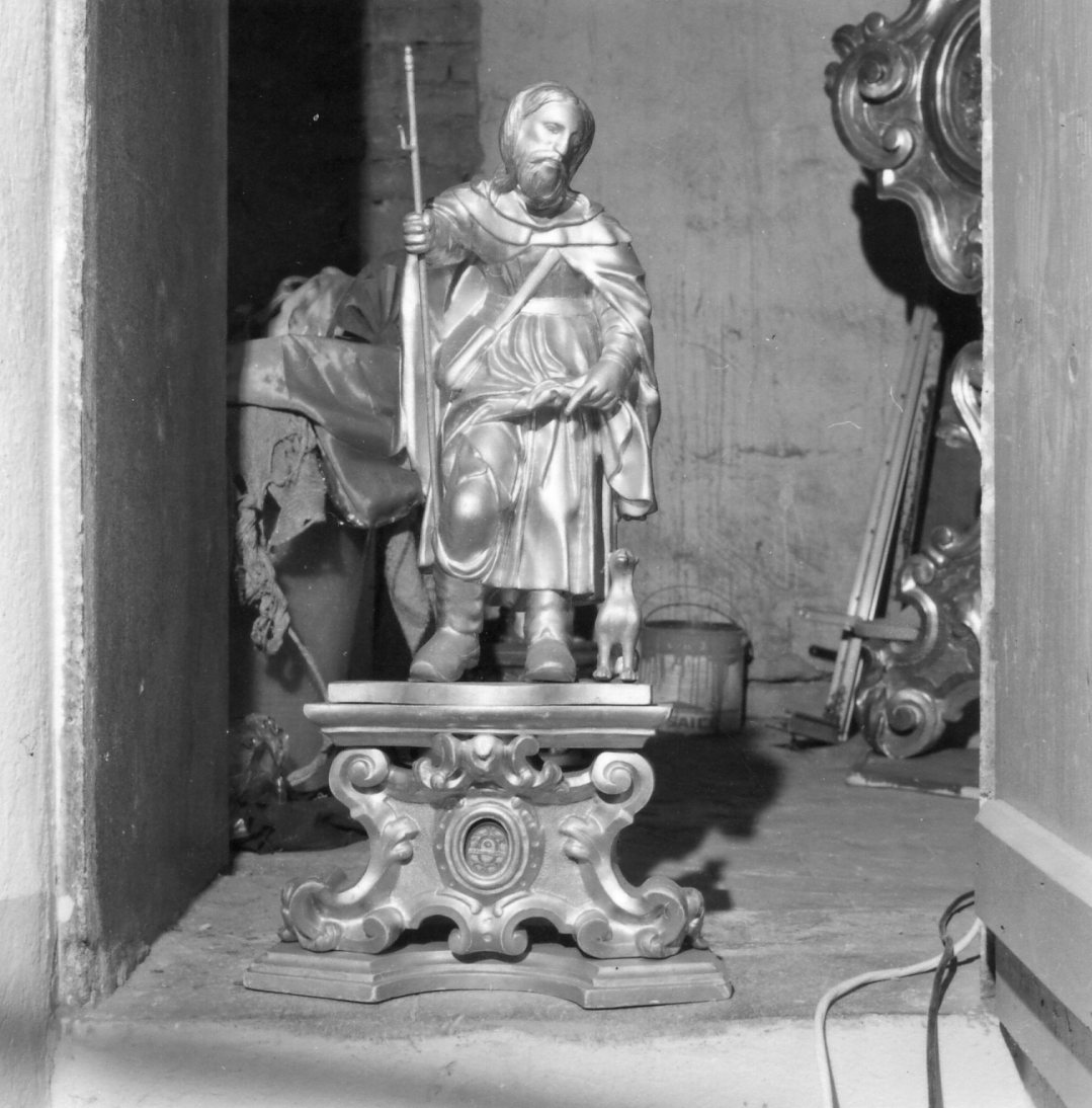San Rocco (reliquiario - a statuetta) - bottega emiliana (sec. XIX)