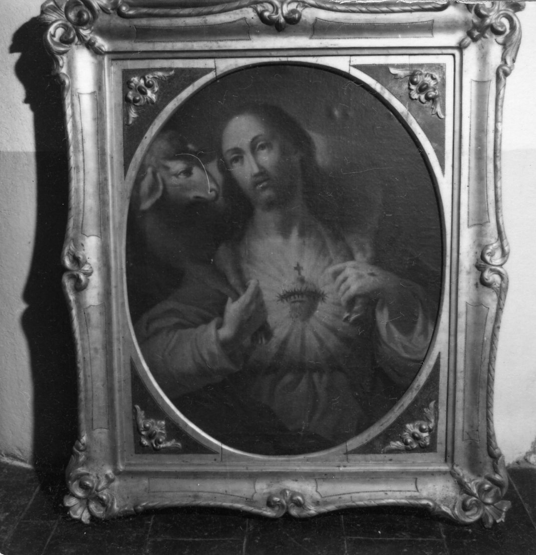 Sacro Cuore di Gesù (dipinto) - ambito emiliano (sec. XIX)