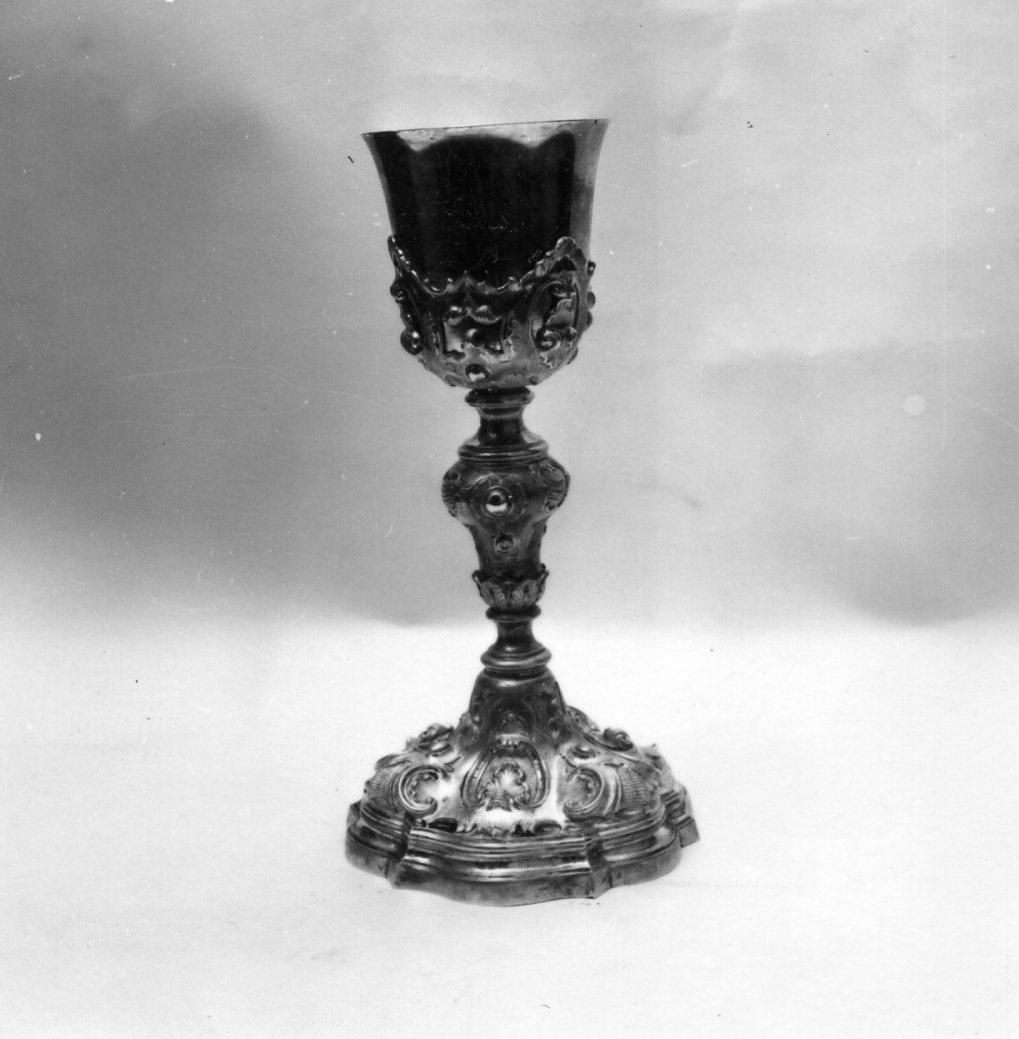 calice - bottega emiliana (metà sec. XIX)