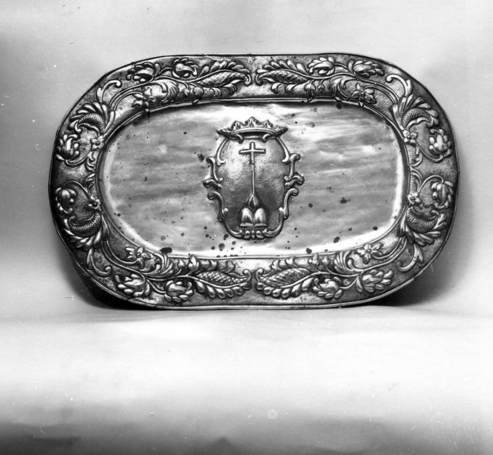 vassoio - bottega emiliana (sec. XIX)