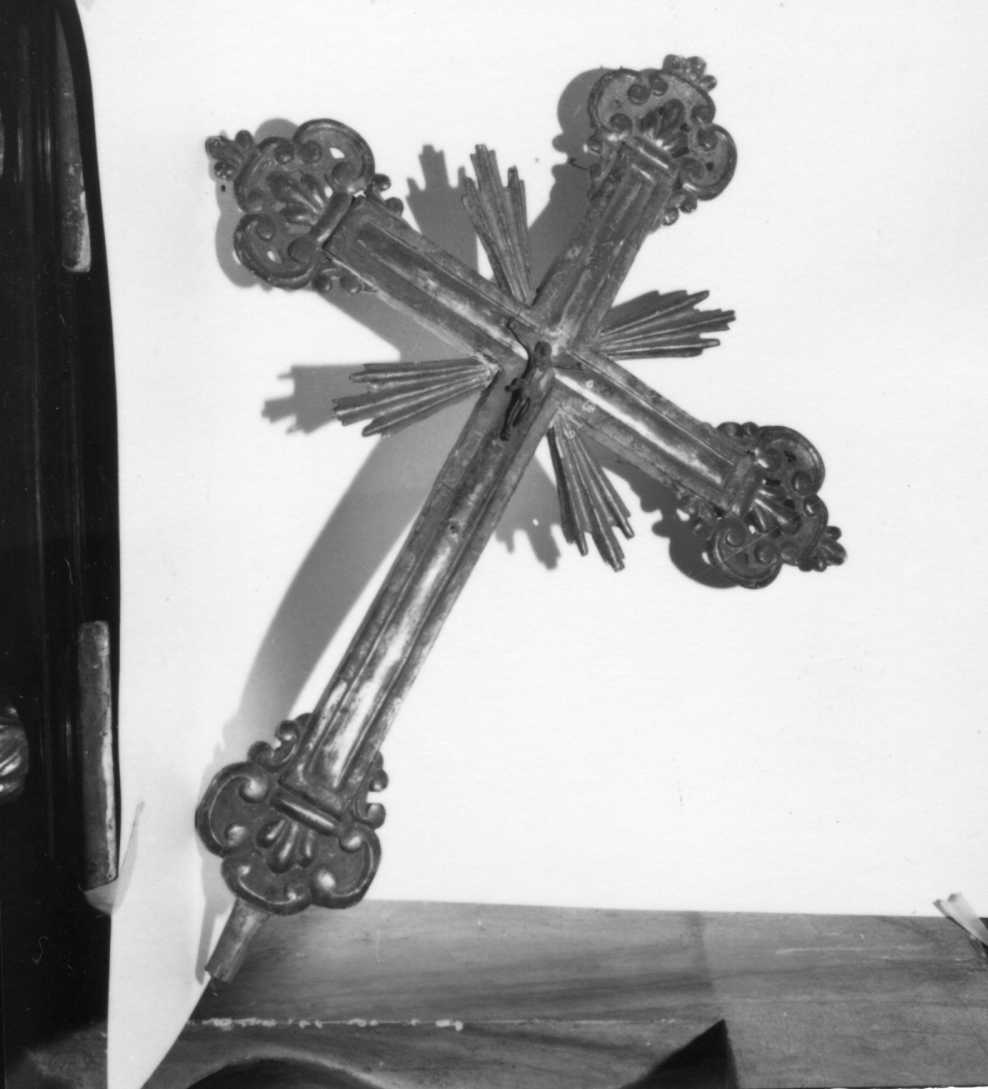 croce d'altare - bottega emiliana (sec. XIX)