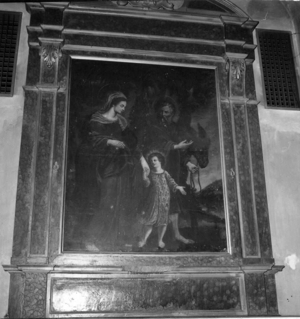 ritorno dall'Egitto (dipinto) - ambito emiliano (sec. XVII)