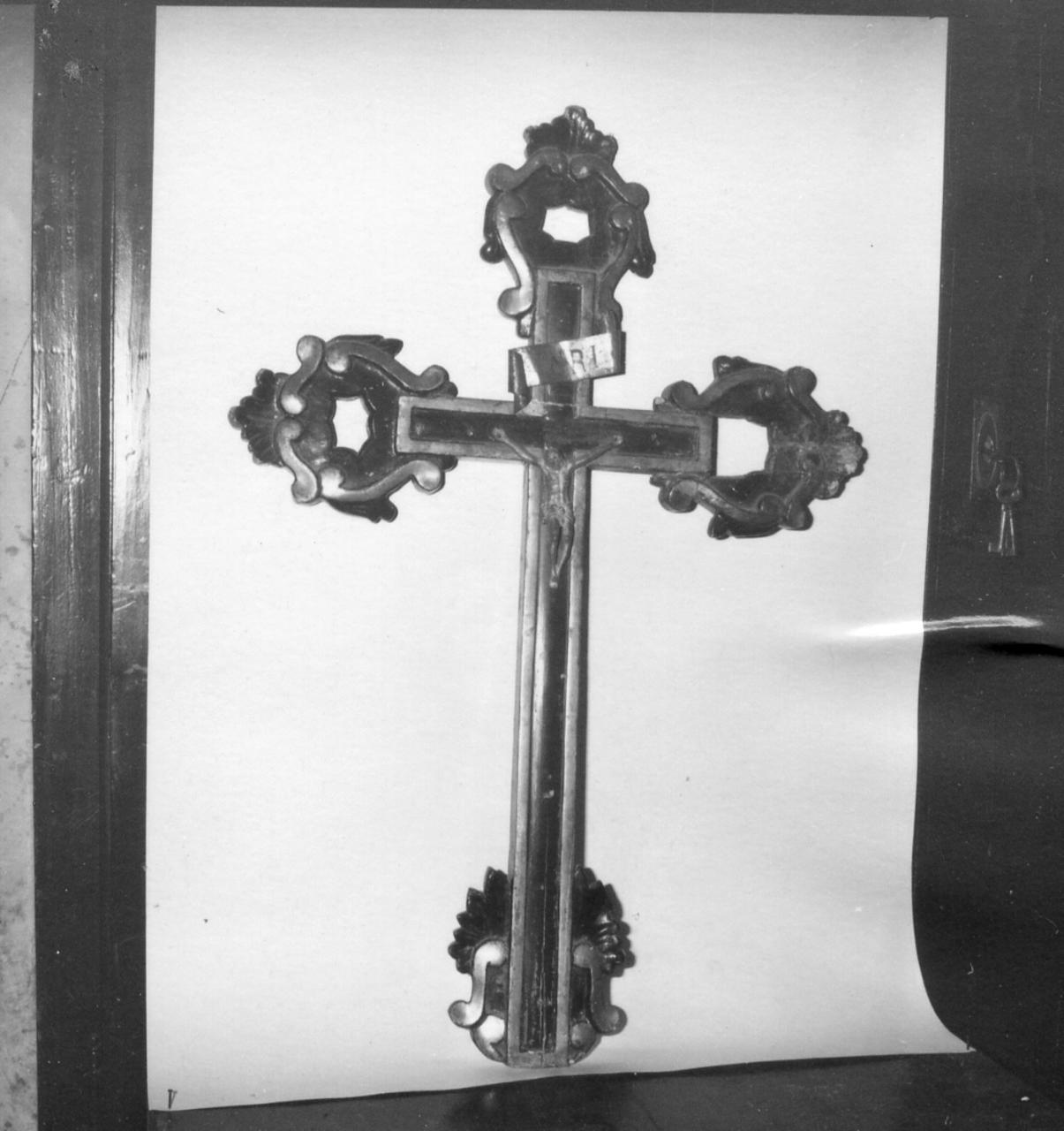 croce - bottega emiliana (sec. XIX)