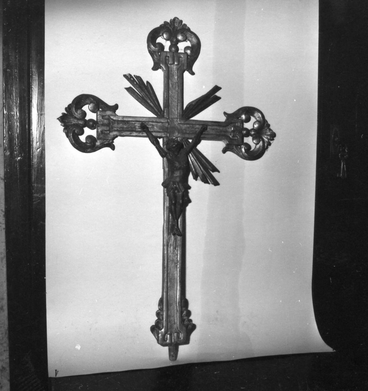 croce - bottega emiliana (inizio sec. XIX)