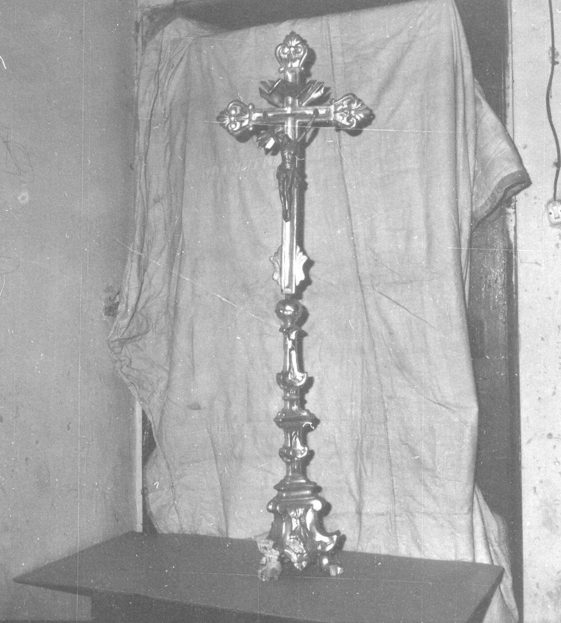 croce - bottega emiliana (sec. XIX)