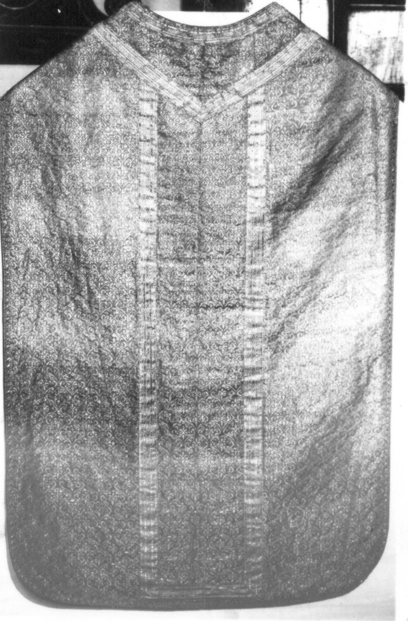 paramento liturgico - manifattura italiana (fine/inizio secc. XVI/ XVII)