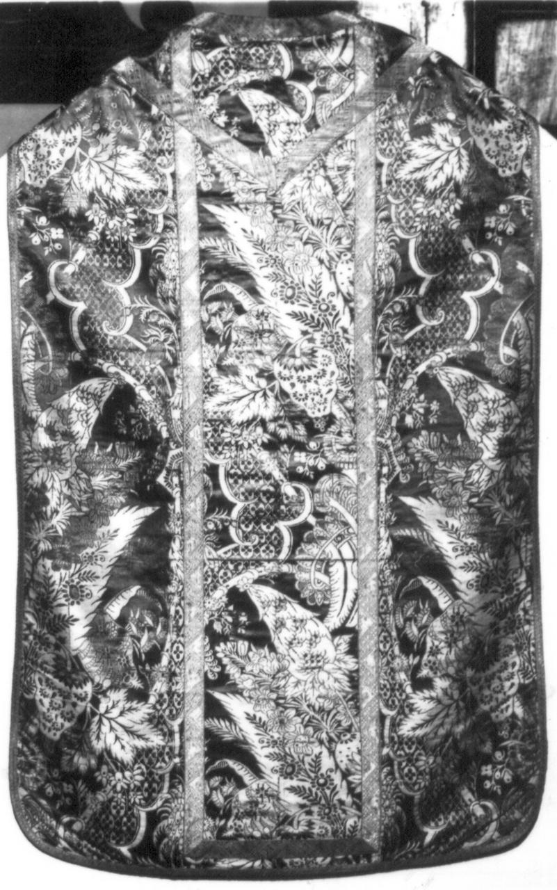paramento liturgico - manifattura italiana (inizio sec. XVIII)