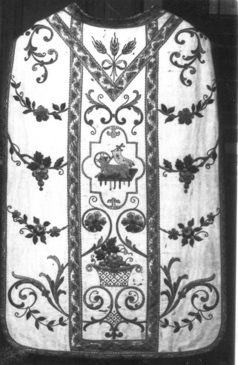 paramento liturgico - manifattura italiana (sec. XX)