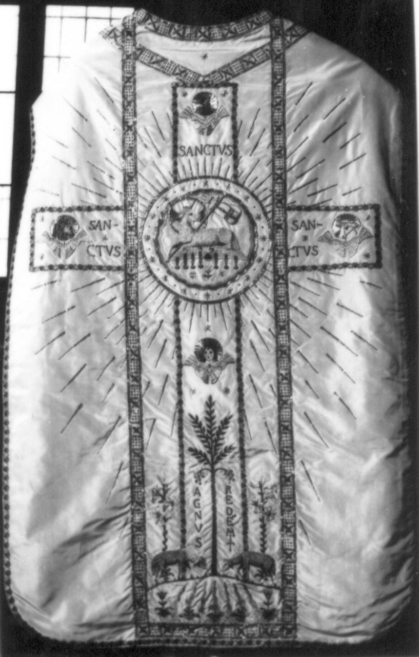 paramento liturgico - manifattura italiana (primo quarto sec. XX)