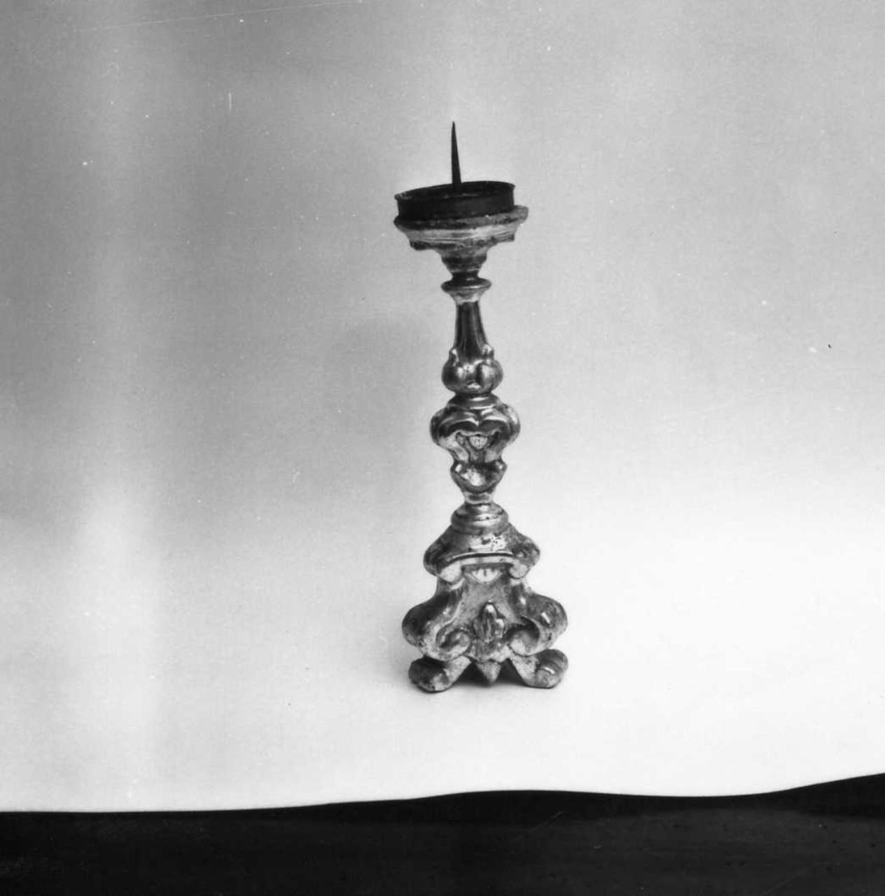 candeliere, serie - bottega emiliana (sec. XVIII)