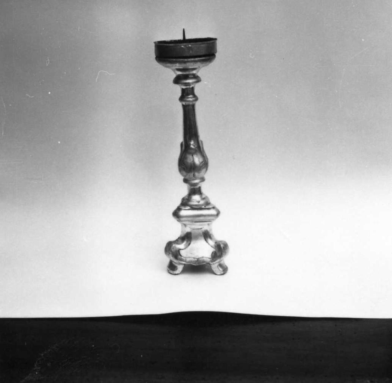 candeliere, serie - bottega emiliana (sec. XIX)