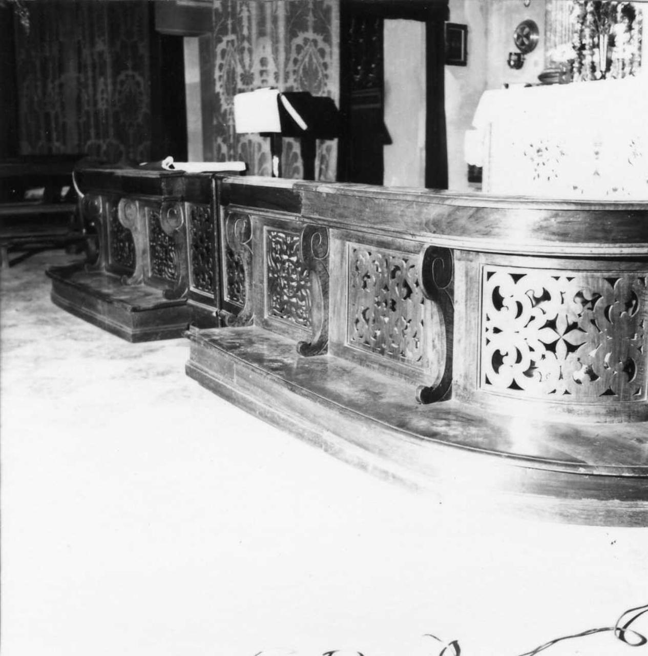 balaustrata di cappella - bottega reggiana (sec. XVII)