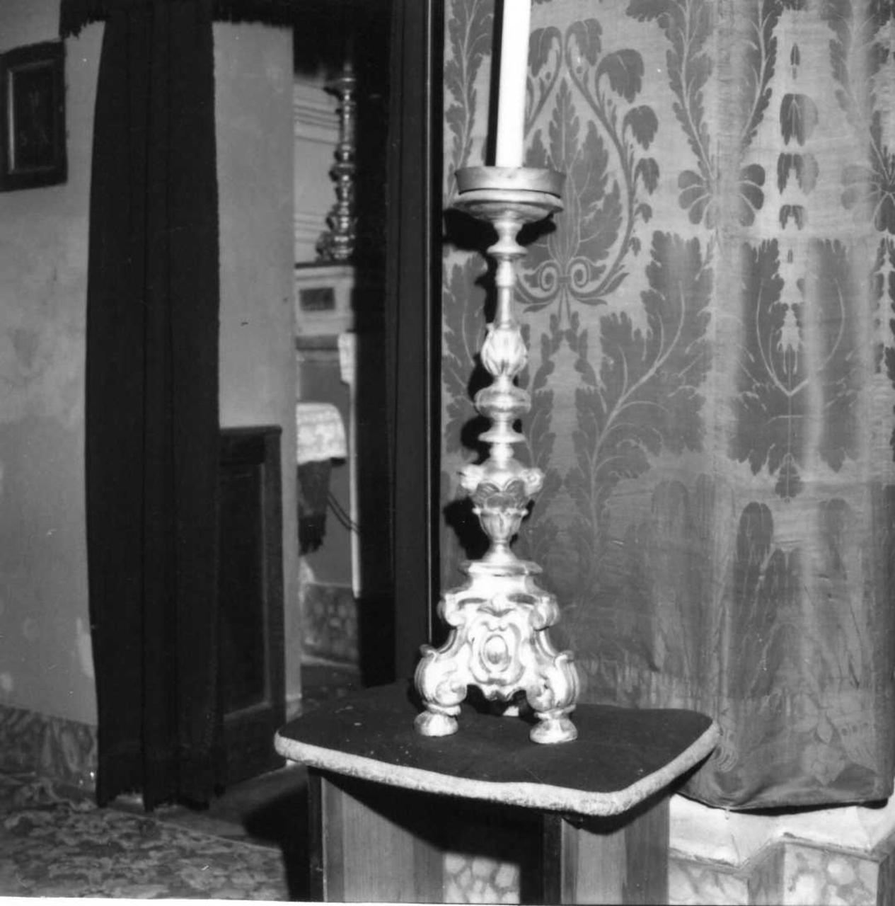 candeliere, serie - bottega emiliana (sec. XIX)