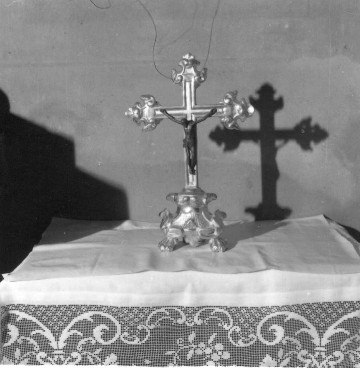 croce d'altare - bottega emiliana (sec. XIX)