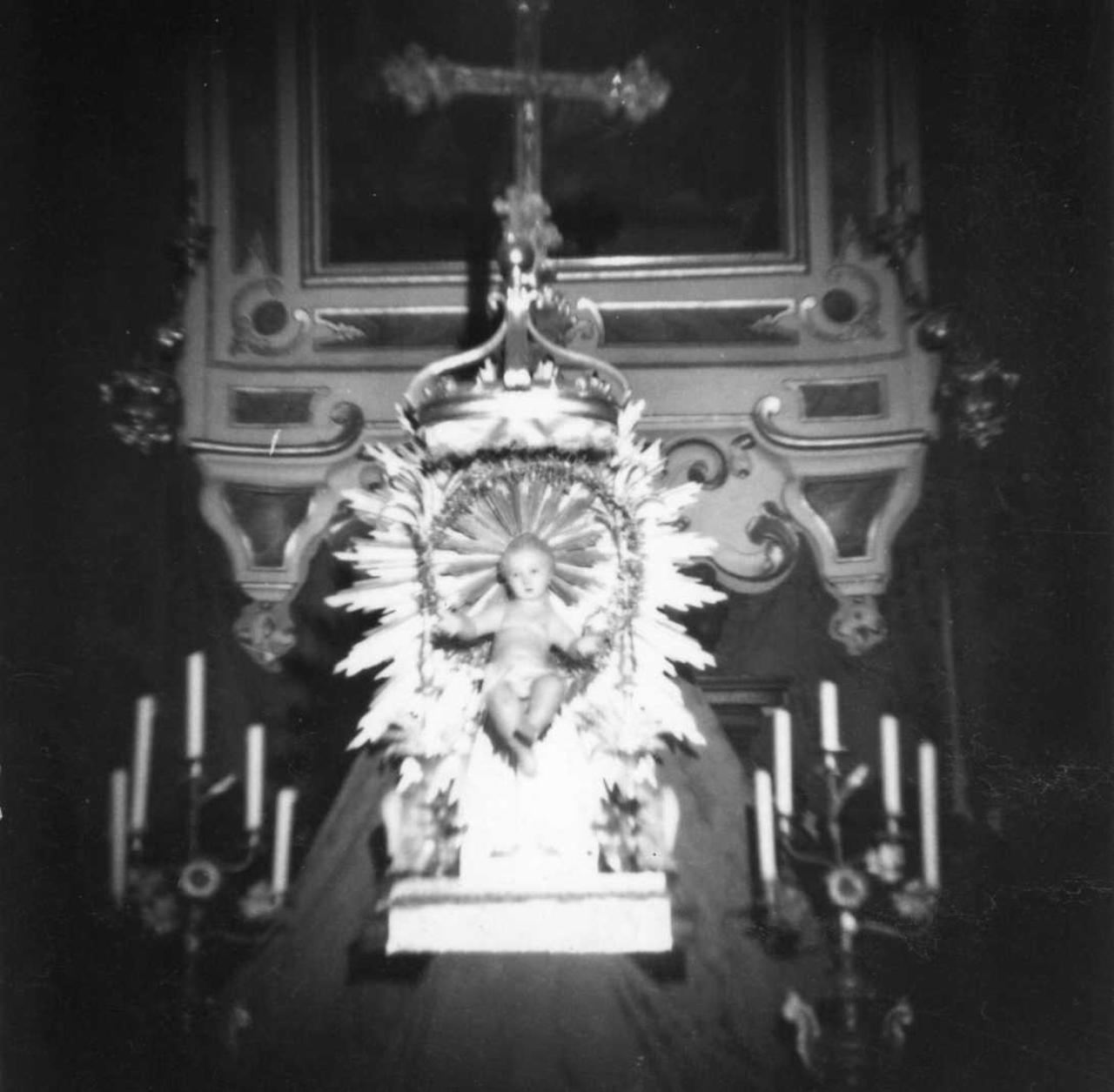 tronetto per esposizione eucaristica - bottega emiliana (sec. XIX)