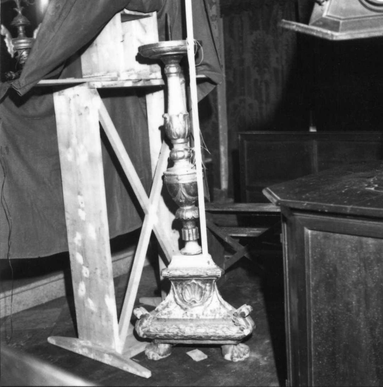 candeliere - bottega emiliana (sec. XIX)