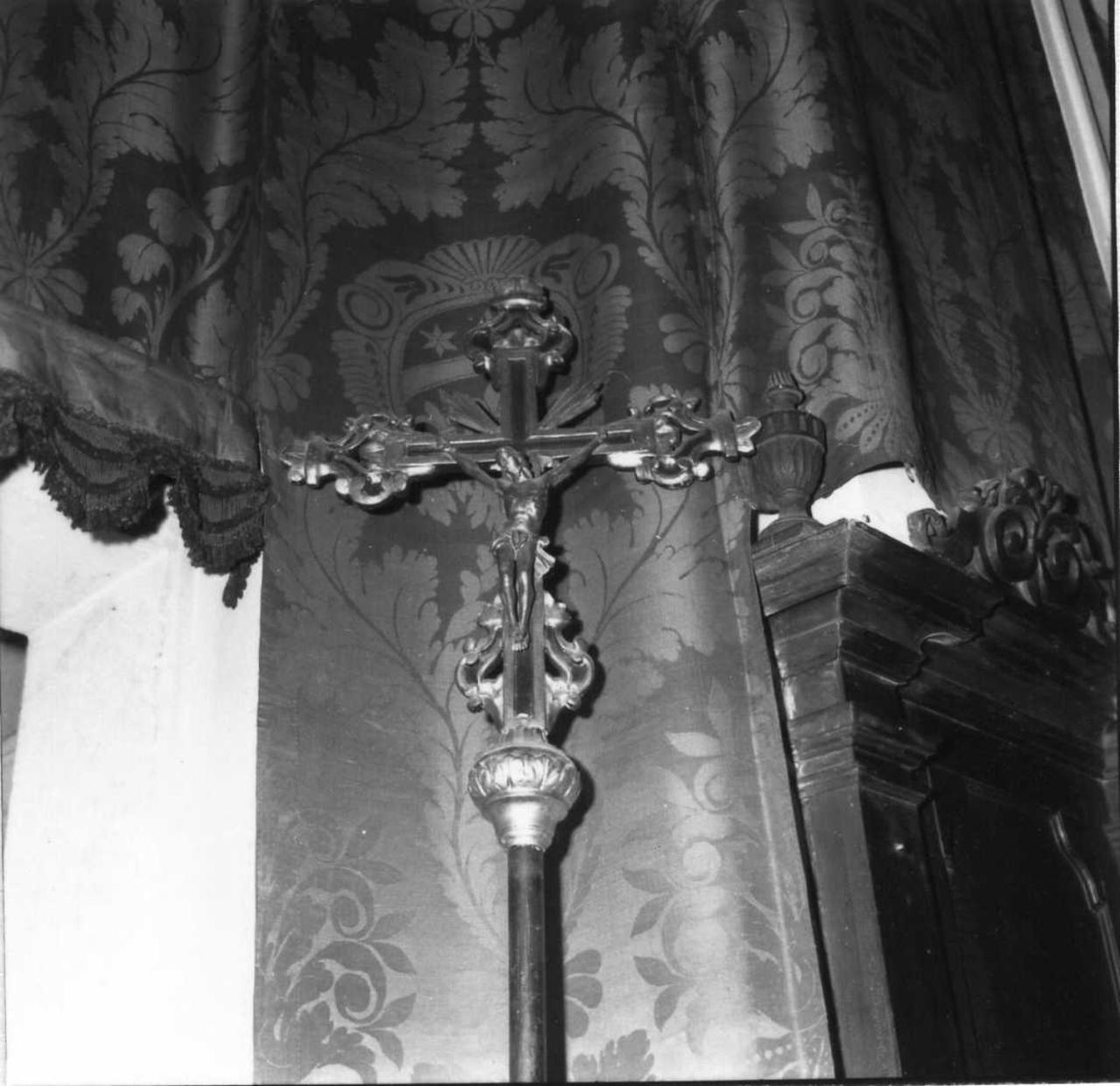 croce processionale - bottega emiliana (sec. XIX)