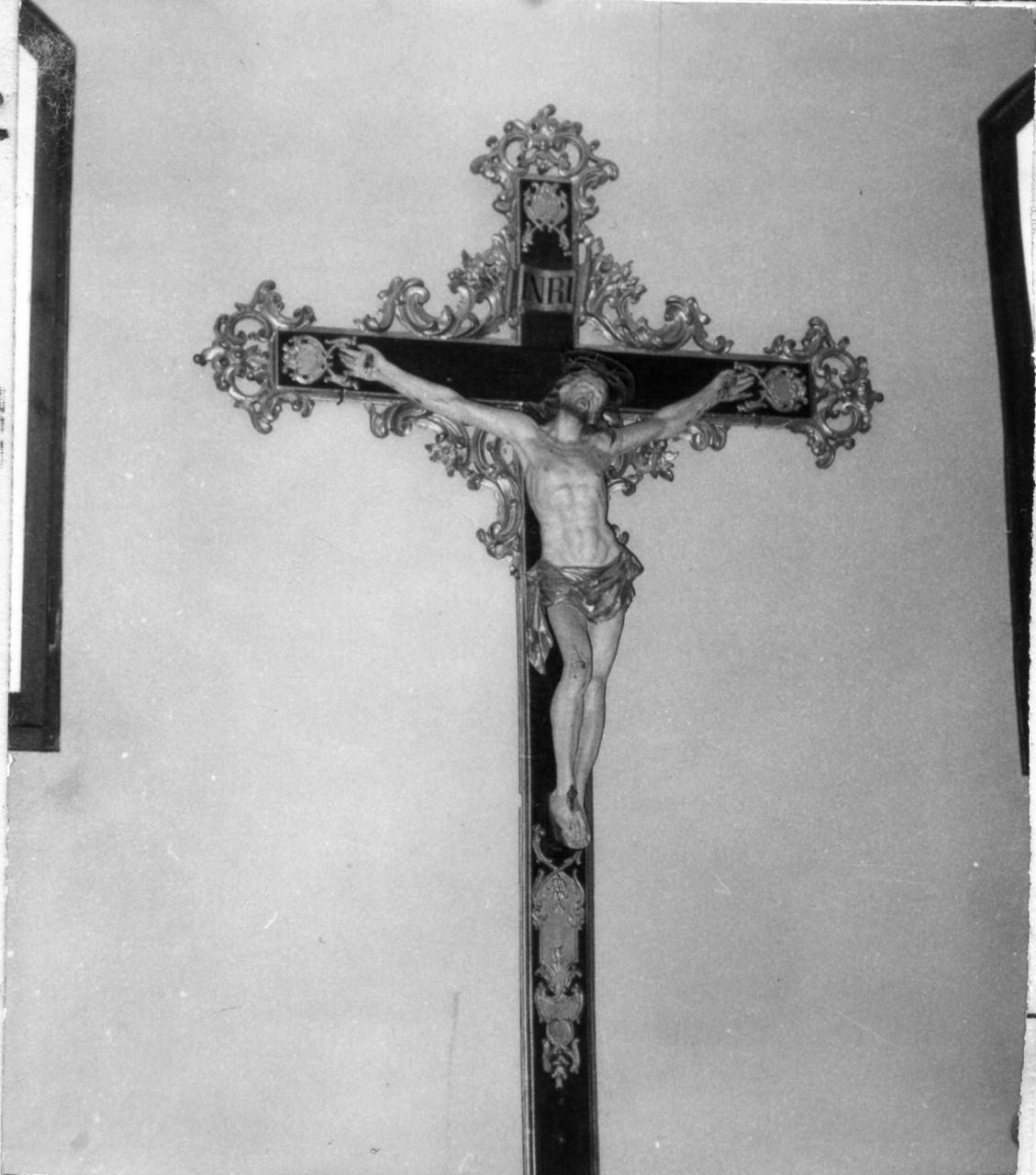 crocifisso - bottega modenese (metà sec. XIX)