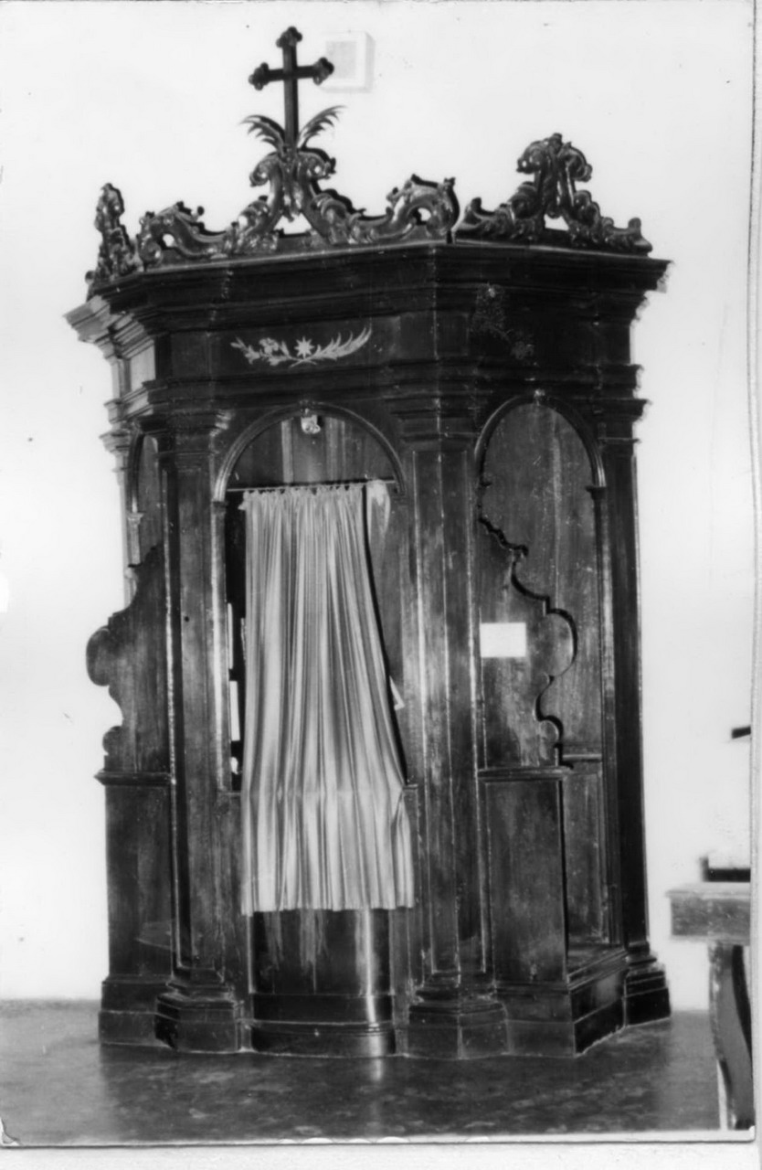 confessionale, serie - bottega modenese (sec. XVIII)