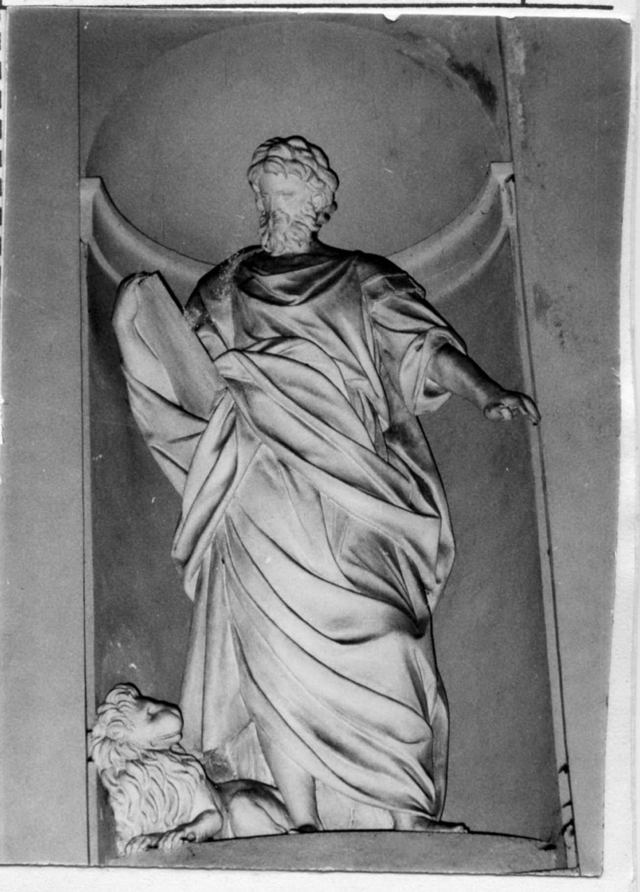 evangelisti (statua, serie) di Mazza Giuseppe Maria (sec. XVIII)