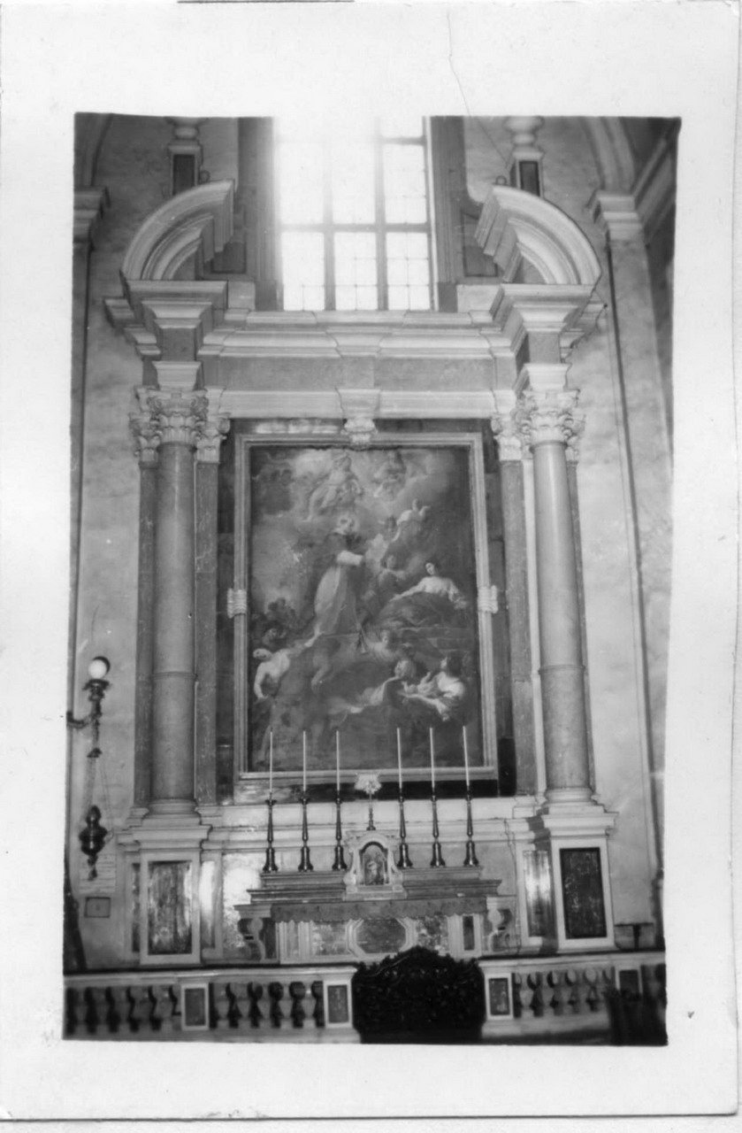 motivi decorativi architettonici (altare) di Schiavi Giuseppe Antonio (sec. XVIII)