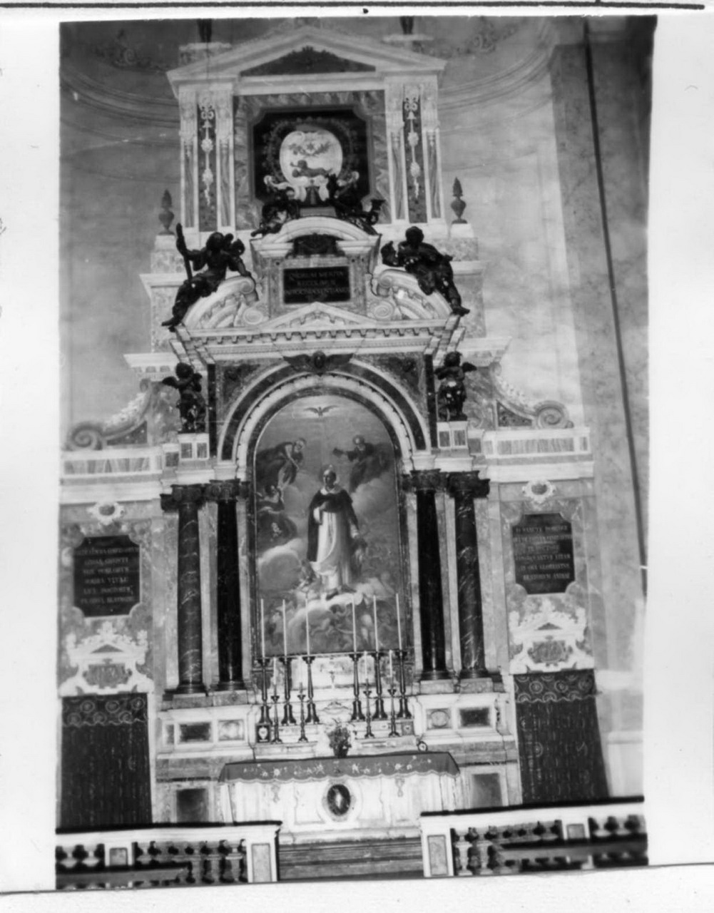 figure allegoriche femminili (altare) - bottega modenese (sec. XVIII)