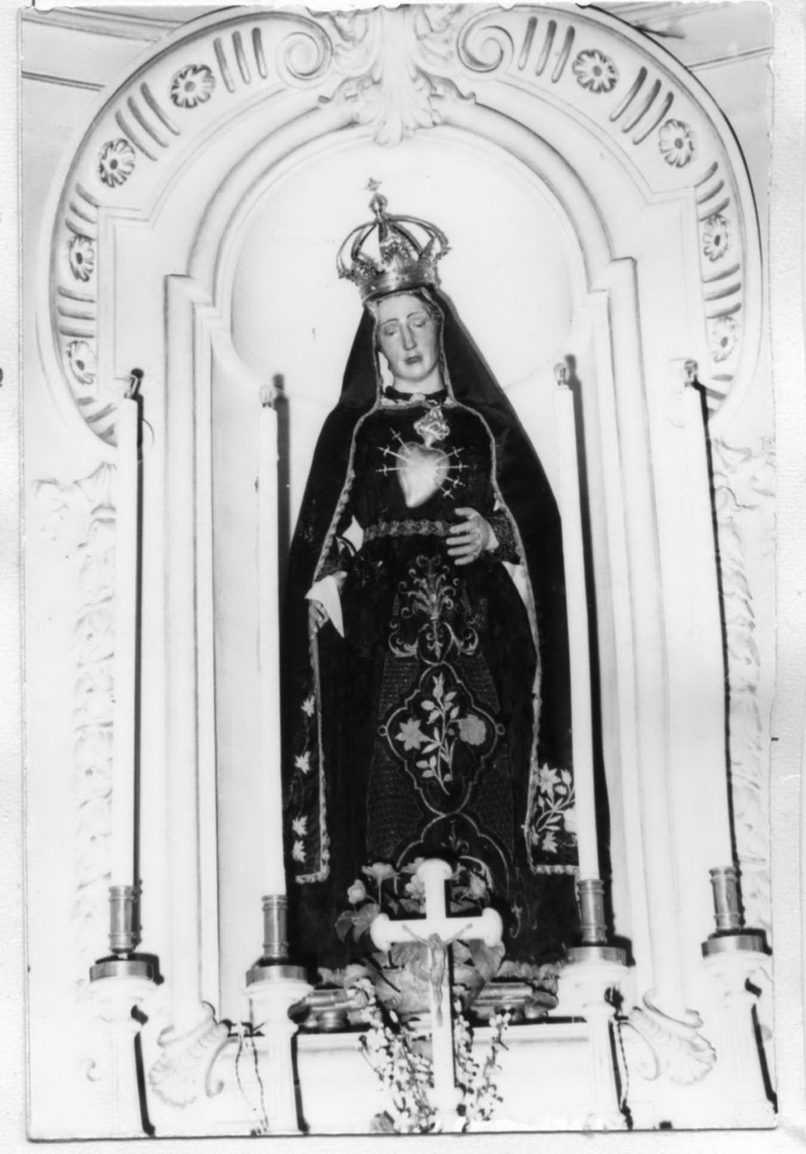 Madonna Addolorata (scultura) - bottega modenese (sec. XVII)