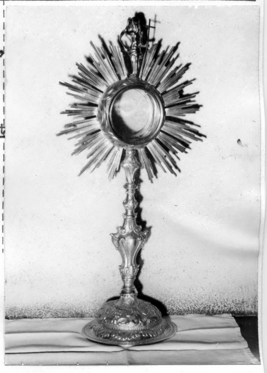 San Giovanni Battista (ostensorio - a raggiera) - bottega modenese (sec. XIX)