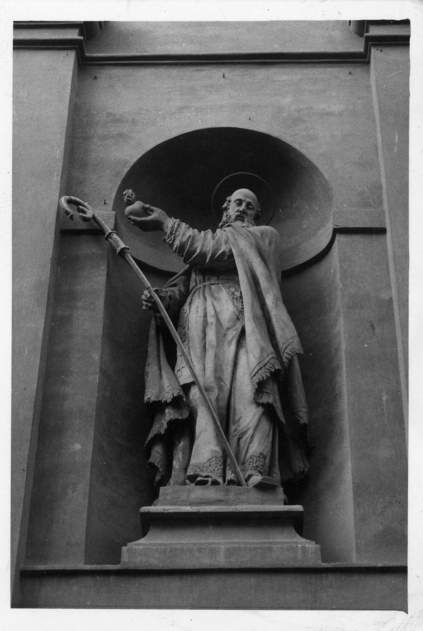 San Francesco di Sales (statua) di Cignaroli Diomiro (seconda metà sec. XVIII)