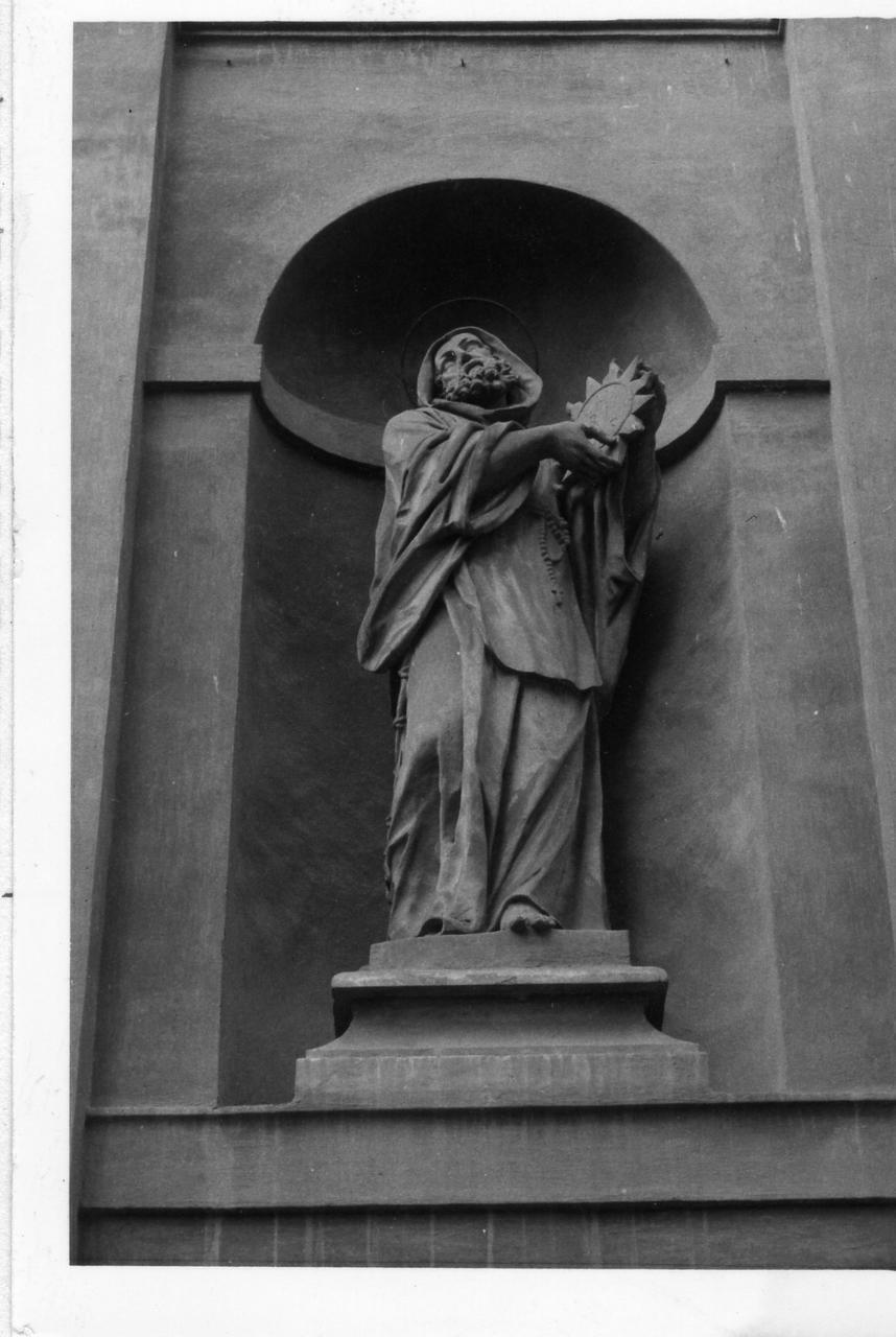 San Francesco di Paola (statua) di Cignaroli Diomiro (seconda metà sec. XVIII)