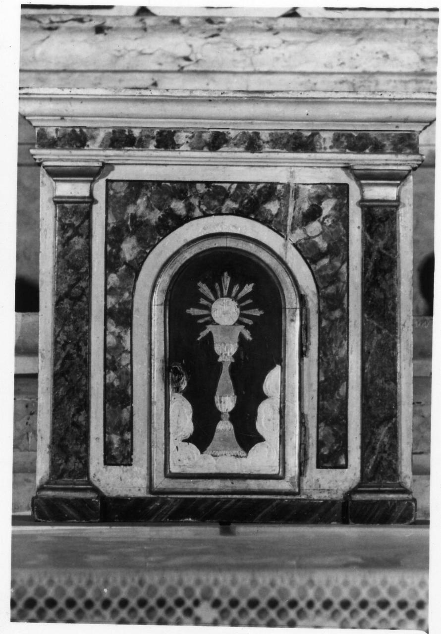 tabernacolo - bottega modenese (metà sec. XIX)