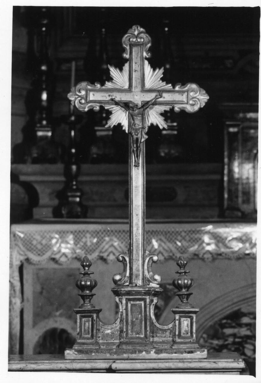 croce stazionale - bottega modenese (prima metà sec. XIX)