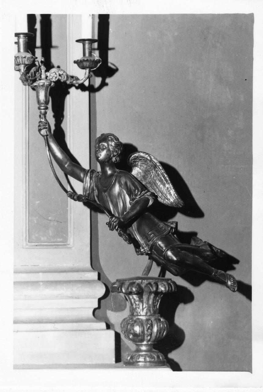 candelabro, serie - bottega modenese (prima metà sec. XIX)