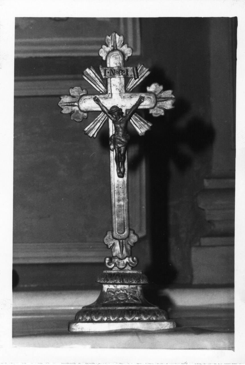 croce stazionale - bottega modenese (prima metà sec. XIX)