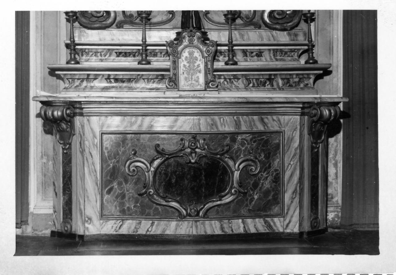 altare - bottega modenese (seconda metà sec. XVIII)