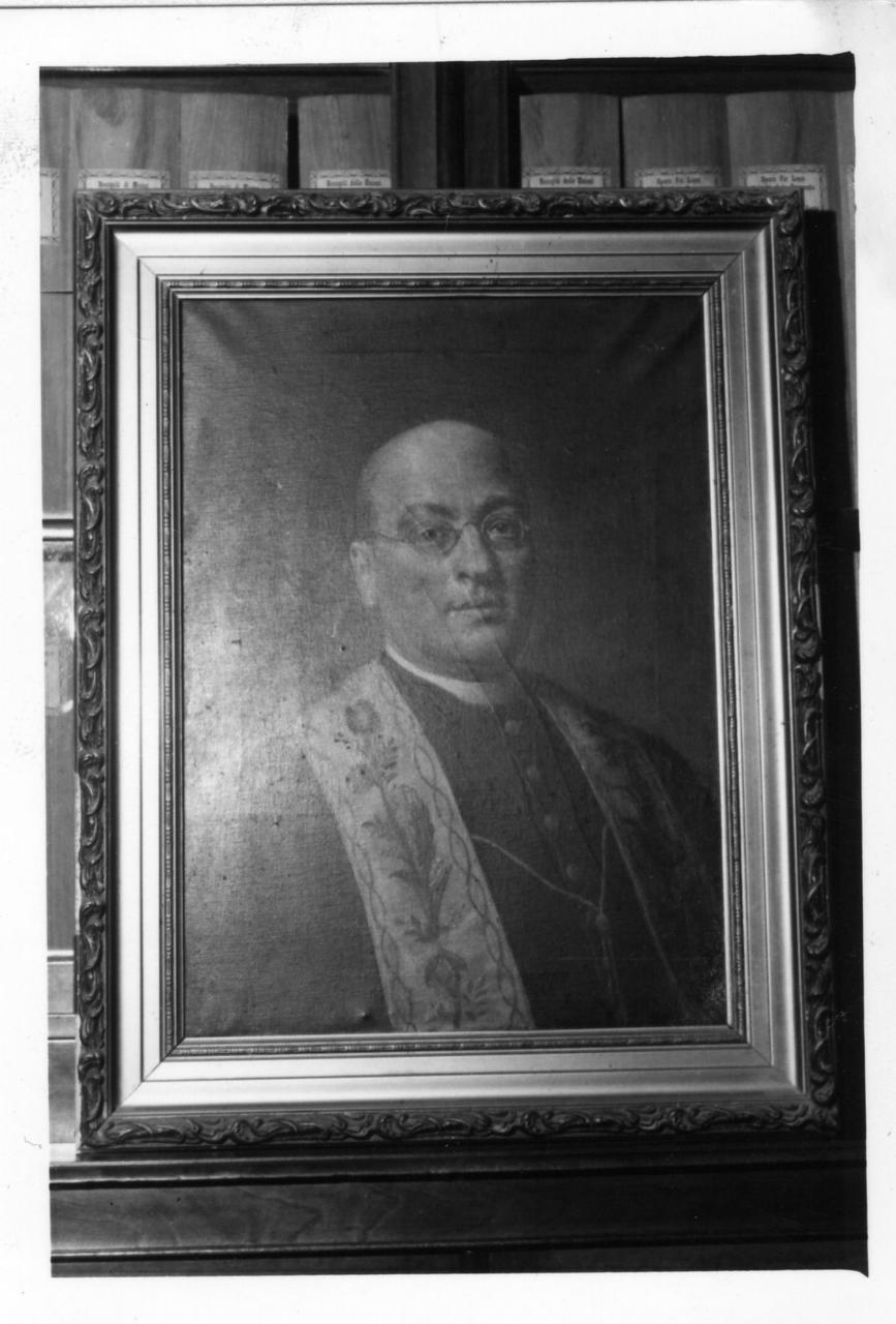 ritratto di don Alfonso Carafoli (dipinto) di Boschi Achille (sec. XX)